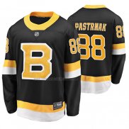 Camiseta Hockey Boston Bruins David Pastrnak Alterno Premier Breakaway Negro