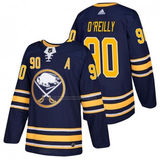 Camiseta Hockey Buffalo Sabres Ryan O'reilly Primera Autentico 2018 Azul