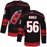 Camiseta Hockey Carolina Hurricanes Erik Haula Autentico Alterno Negro