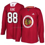 Camiseta Hockey Chicago Blackhawks Patrick Kane New Season Practice Rojo