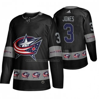 Camiseta Hockey Columbus Blue Jackets Seth Jones Breakaway Negro