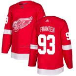 Camiseta Hockey Detroit Red Wings Johan Franzen Primera Autentico Rojo