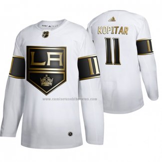 Camiseta Hockey Golden Edition Los Angeles Kings Anze Kopitar Limited Blanco