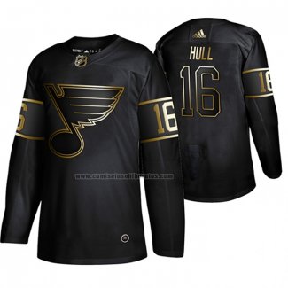 Camiseta Hockey Golden Edition St. Louis Blues Ivan Barbashev Autentico Negro