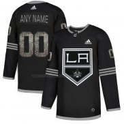 Camiseta Hockey Los Angeles Kings Personalizada Black Shadow Negro