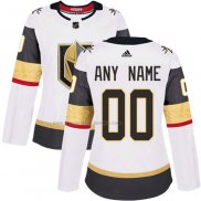 Camiseta Hockey Mujer Vegas Golden Knights Personalizada Segunda Blanco