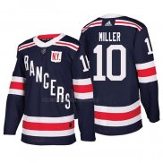 Camiseta Hockey New York Rangers J.t. Miller Autentico 2018 Winter Classic Azul