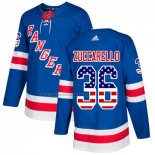 Camiseta Hockey New York Rangers Zuccarello Azul