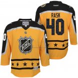 Camiseta Hockey Nino 2017 All Star Boston Bruins Tuukka Rask Amarillo