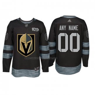 Camiseta Hockey Vegas Golden Knights Personalizada Negro