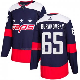 Camiseta Hockey Washington Capitals Andre Burakovsky Autentico 2018 Stadium Series Azul