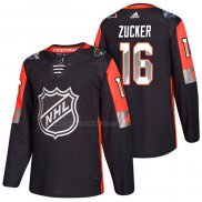 Camiseta Hockey 2018 All Star Minnesota Wild Jason Zucker Negro2