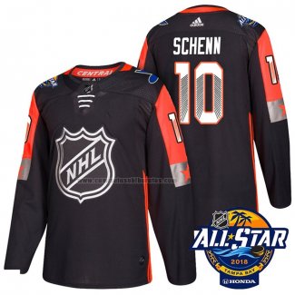 Camiseta Hockey 2018 All Star St. Louis Blues Brayden Schenn Autentico Negro