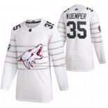 Camiseta Hockey 2020 All Star Arizona Coyotes Kuemper Autentico Blanco