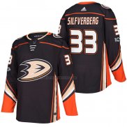 Camiseta Hockey Anaheim Ducks Jakob Silfverberg Primera Autentico 2018 Negro