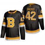 Camiseta Hockey Boston Bruins David Backes Alterno 2019-20 Negro