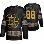 Camiseta Hockey Boston Bruins David Pastrnak Breakaway Negro