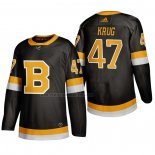 Camiseta Hockey Boston Bruins Torey Krug Alterno 2019-20 Negro