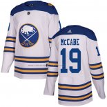 Camiseta Hockey Buffalo Sabres Jake Mccabe Autentico 2018 Winter Classic Blanco