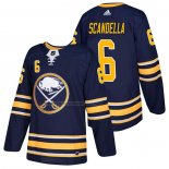 Camiseta Hockey Buffalo Sabres Marco Scandella Primera Autentico 2018 Azul