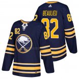 Camiseta Hockey Buffalo Sabres Nathan Beaulieu Primera Autentico 2018 Azul