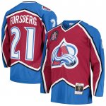 Camiseta Hockey Colorado Avalanche Peter Forsberg Mitchell & Ness 1995-96 Blue Line Rojo Camiseta Hockey Colorado Avalanche Peter Forsberg Mitchell & Ness 1995-96 Blue Line Rojo