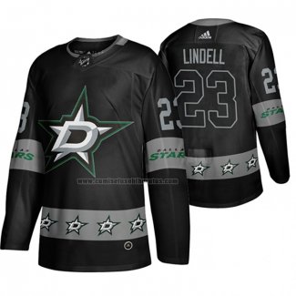 Camiseta Hockey Dallas Stars Esa Lindell Breakaway Negro