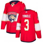 Camiseta Hockey Florida Panthers Keith Yandle Primera Autentico Rojo