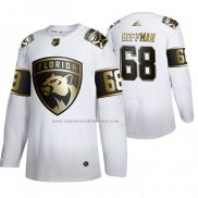 Camiseta Hockey Golden Edition Florida Panthers Mike Hoffman Autentico Blanco