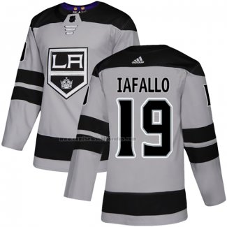 Camiseta Hockey Los Angeles Kings Alex Iafallo Alterno Autentico Gris