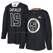 Camiseta Hockey Los Angeles Kings Alex Iafallo New Season Practice Negro