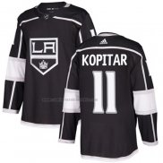 Camiseta Hockey Los Angeles Kings Anze Kopitar Primera Autentico Negro