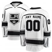 Camiseta Hockey Los Angeles Kings Personalizada Segunda Blanco