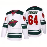 Camiseta Hockey Minnesota Wild Mikael Granlund Segunda 2017-2018 Blanco