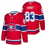 Camiseta Hockey Montreal Canadiens Ales Hemsky Autentico Primera 2018 Rojo