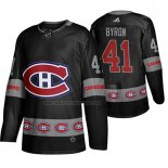 Camiseta Hockey Montreal Canadiens Paul Byron Breakaway Negro