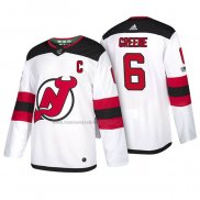 Camiseta Hockey New Jersey Devils Andy Greene 2018 Blanco