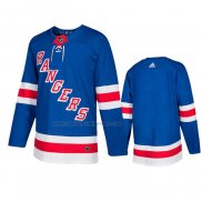 Camiseta Hockey New York Rangers Primera Autentico Blank Azul