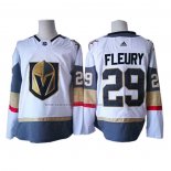 Camiseta Hockey Nino Vegas Golden Knights Marc-andre Fleury Blanco Autentico Gris