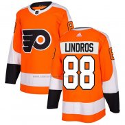 Camiseta Hockey Philadelphia Flyers Eric Lindros Primera Autentico Naranja