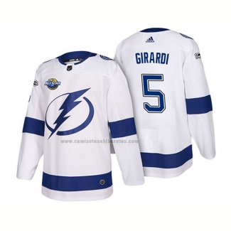 Camiseta Hockey Tampa Bay Lightning Dan Girardi 2018 Blanco