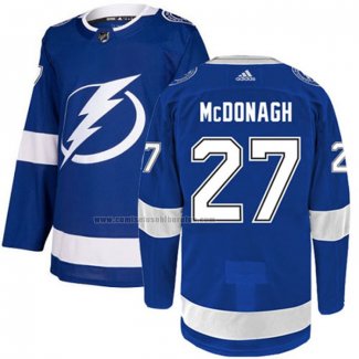 Camiseta Hockey Tampa Bay Lightning Ryan Mcdonagh Primera Autentico Azul