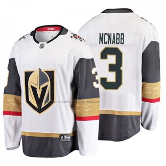 Camiseta Hockey Vegas Golden Knights Brayden Mcnabb 2019 Segunda Breakaway Blanco