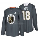 Camiseta Hockey Vegas Golden Knights James Neal New Season Practice Gris