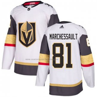 Camiseta Hockey Vegas Golden Knights Jonathan Marchessault Autentico Blanco