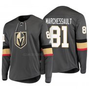 Camiseta Hockey Vegas Golden Knights Jonathan Marchessault Platinum Gris