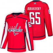 Camiseta Hockey Washington Capitals Andre Burakovsky Autentico Primera 2018 Rojo