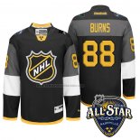 Camiseta Hockey 2016 All Star San Jose Sharks Brent Burns Negro