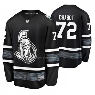 Camiseta Hockey 2019 All Star Ottawa Senators Thomas Chabot Negro