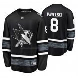 Camiseta Hockey 2019 All Star San Jose Sharks Joe Pavelski Negro